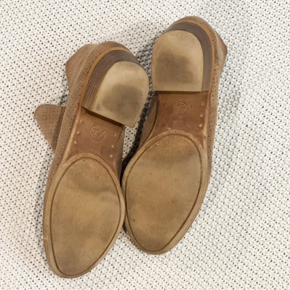 Lucky Brand Tan Suede Ankle Boots - Picture 5 of 7
